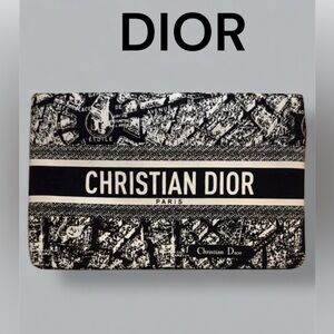 Dior Beauty Plan De Paris Cosmetic Pouch Clutch Bag